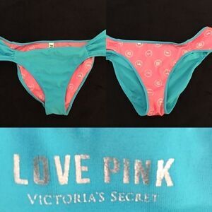Vintage VS Pink Dog logo Bikini bottoms